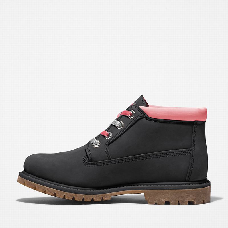 Timberland Nellie Warm Chukka Gležnjače Crne | 97752596