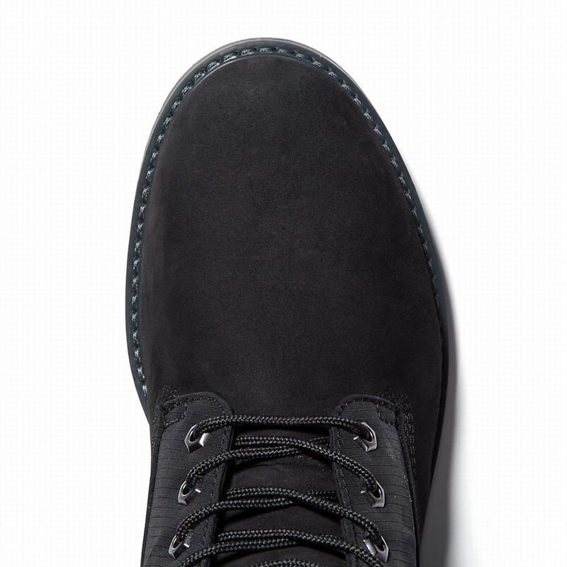 Timberland Newmarket II 6 Inch Prošiven Čizme Crne | 3632651