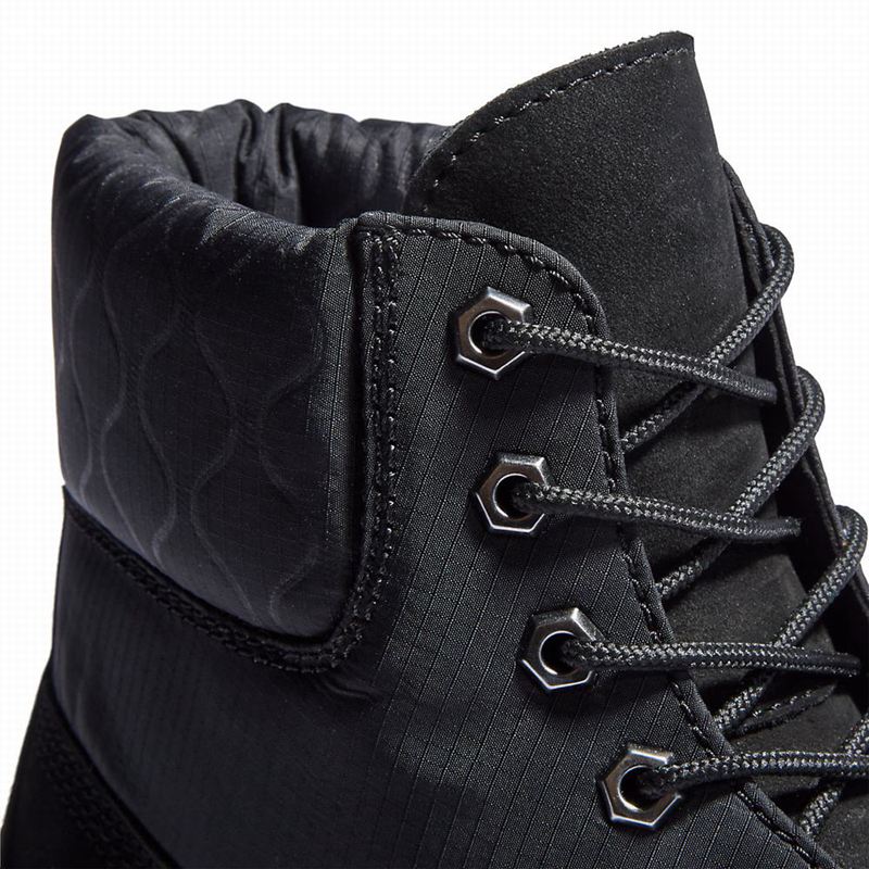 Timberland Newmarket II 6 Inch Prošiven Čizme Crne | 3632651