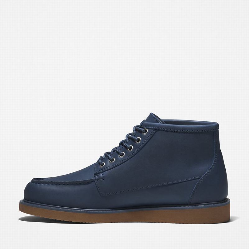 Timberland Newmarket II Moc-Toe Chukka Čizme Tamnoplave | 98800382