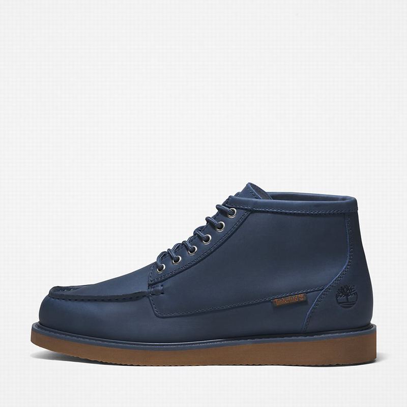 Timberland Newmarket II Moc-Toe Chukka Čizme Tamnoplave | 98800382