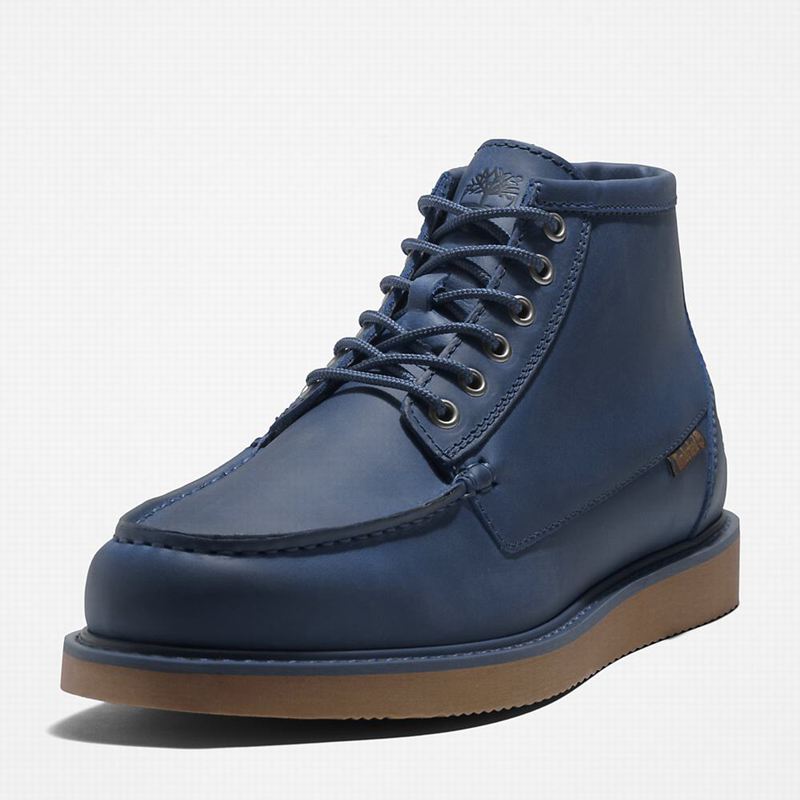 Timberland Newmarket II Moc-Toe Chukka Čizme Tamnoplave | 98800382
