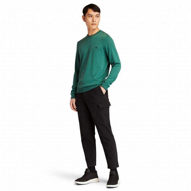 Timberland Nissitissit River Merino Vuna Džemperi Maslinasto Zelene | 54950516