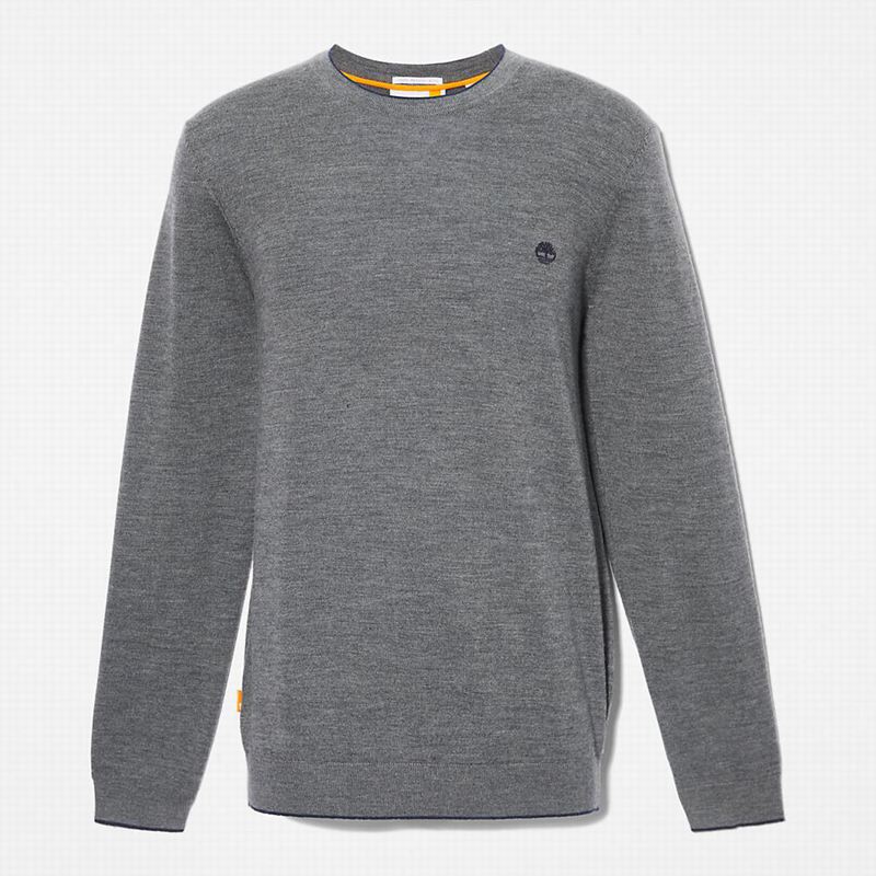 Timberland Nissitissit River Merino Vuna Džemperi Sive | 76683445