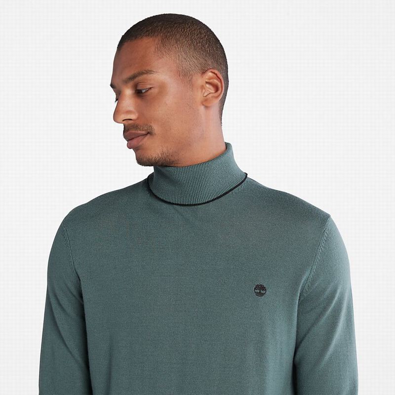 Timberland Nissitissit River Turtleneck Skakači Maslinasto Zelene | 36663291