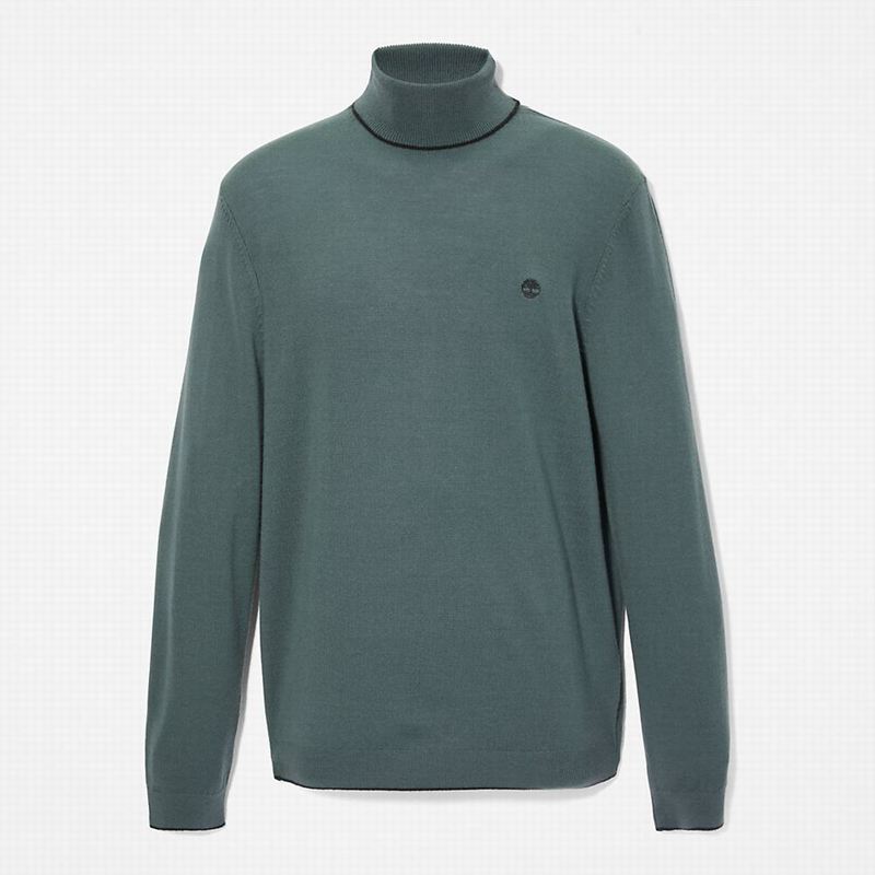 Timberland Nissitissit River Turtleneck Skakači Maslinasto Zelene | 36663291