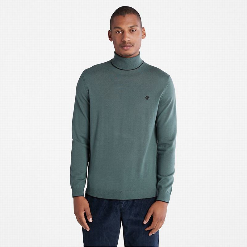 Timberland Nissitissit River Turtleneck Skakači Maslinasto Zelene | 36663291