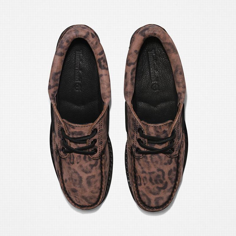Timberland Noreen 3-Eye Lug Handsewn Cipele Za Čamce Smeđe | 42396202