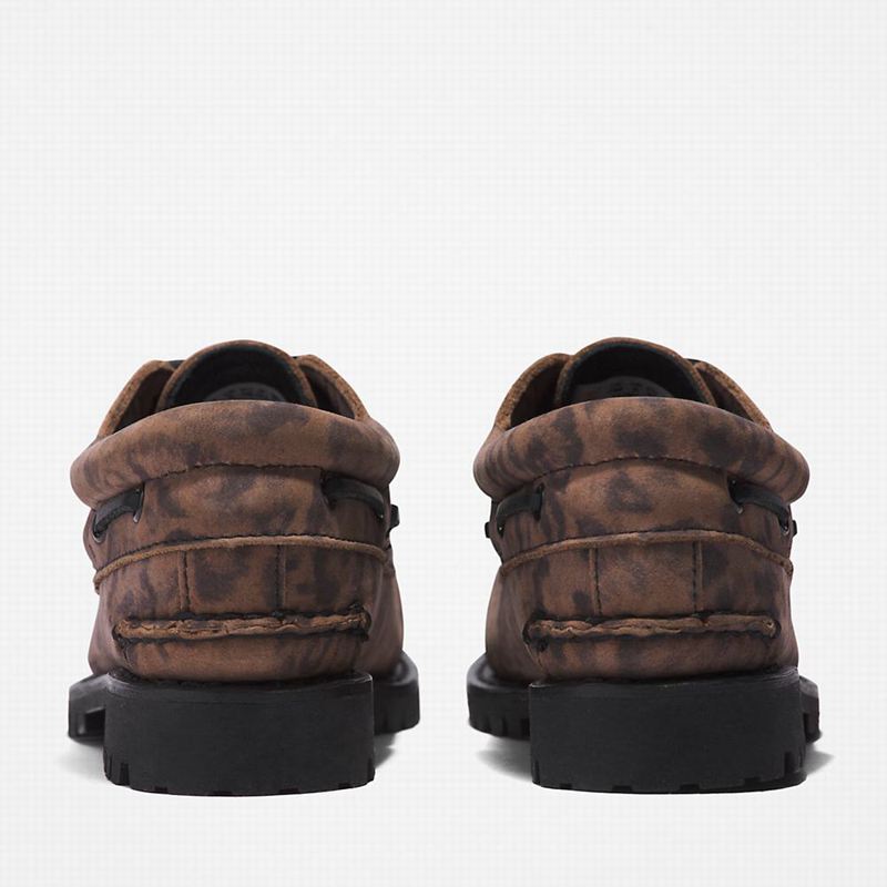 Timberland Noreen 3-Eye Lug Handsewn Cipele Za Čamce Smeđe | 42396202