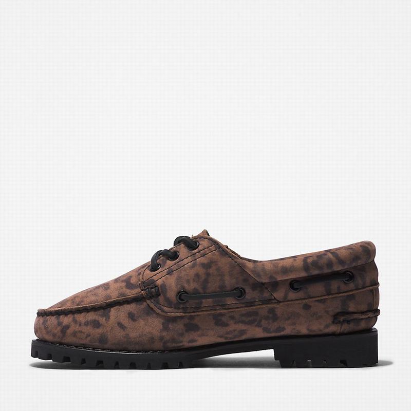 Timberland Noreen 3-Eye Lug Handsewn Cipele Za Čamce Smeđe | 42396202