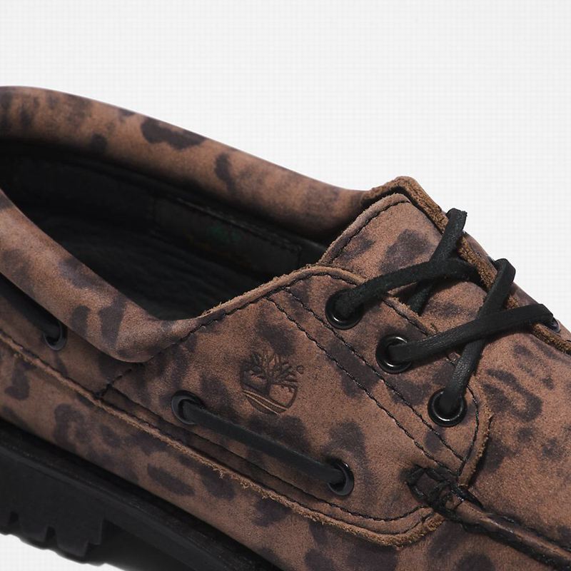 Timberland Noreen 3-Eye Lug Handsewn Cipele Za Čamce Smeđe | 42396202