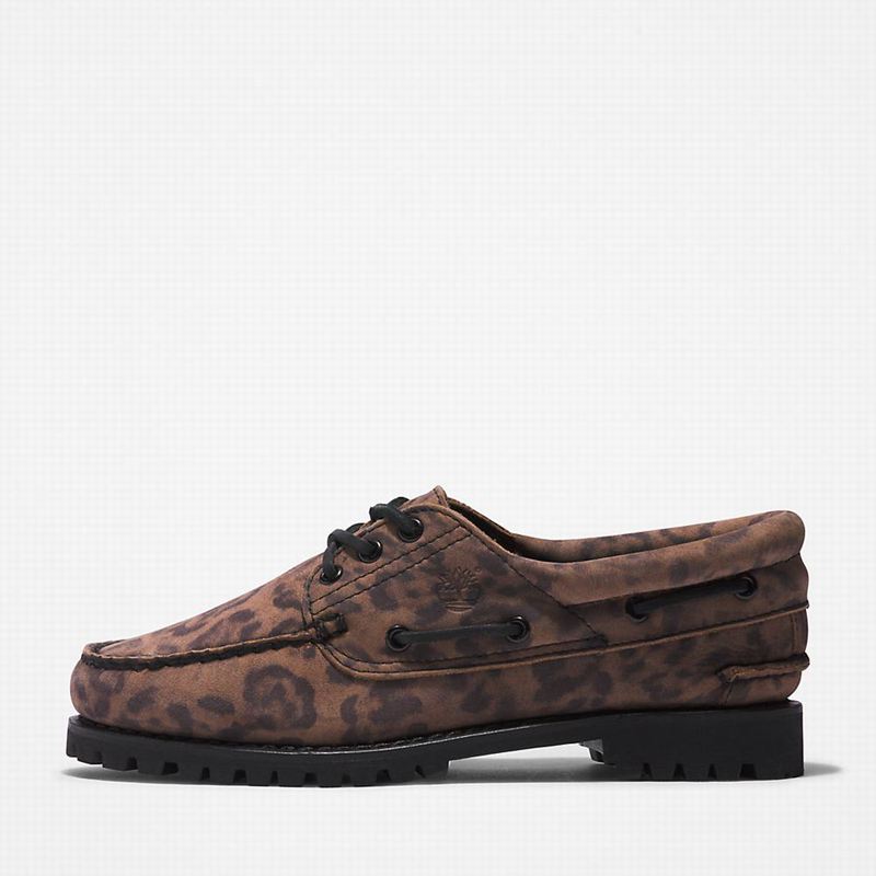 Timberland Noreen 3-Eye Lug Handsewn Cipele Za Čamce Smeđe | 42396202