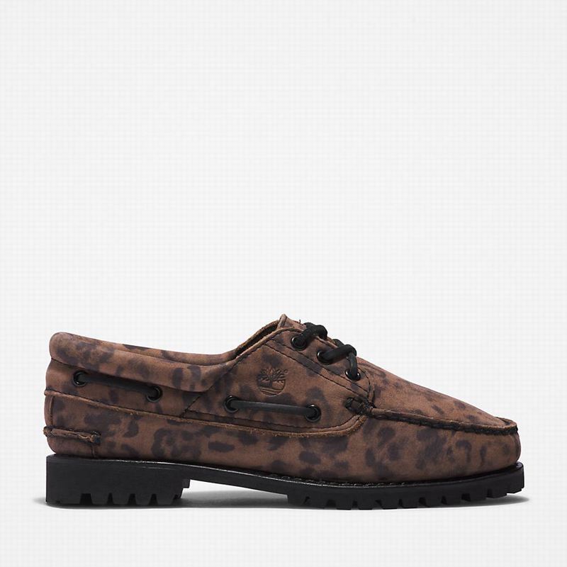 Timberland Noreen 3-Eye Lug Handsewn Cipele Za Čamce Smeđe | 42396202