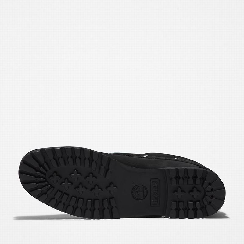 Timberland Noreen 3-Eye Lug Handsewn Cipele Za Čamce Crne | 55305157