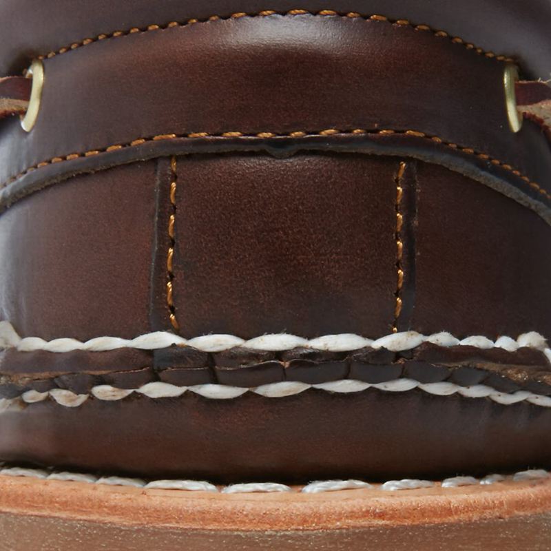 Timberland Noreen 3-Eye Lug Handsewns Cipele Za Čamce Smeđe | 90434810