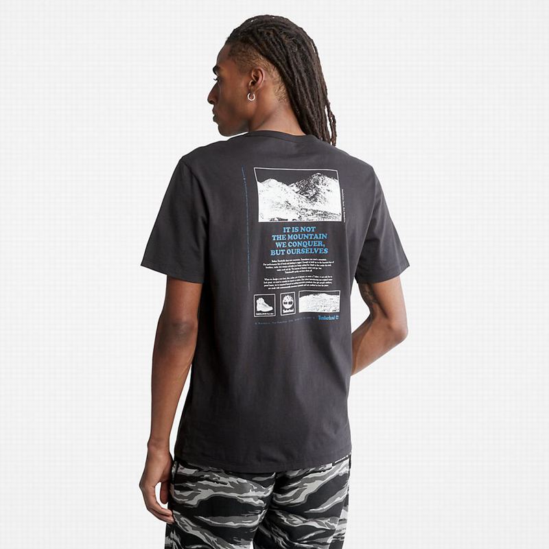 Timberland Organic Cotton Boot Majice Crne | 10976544
