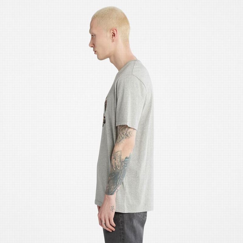 Timberland Organic Cotton Resort Majice Sive | 61223913