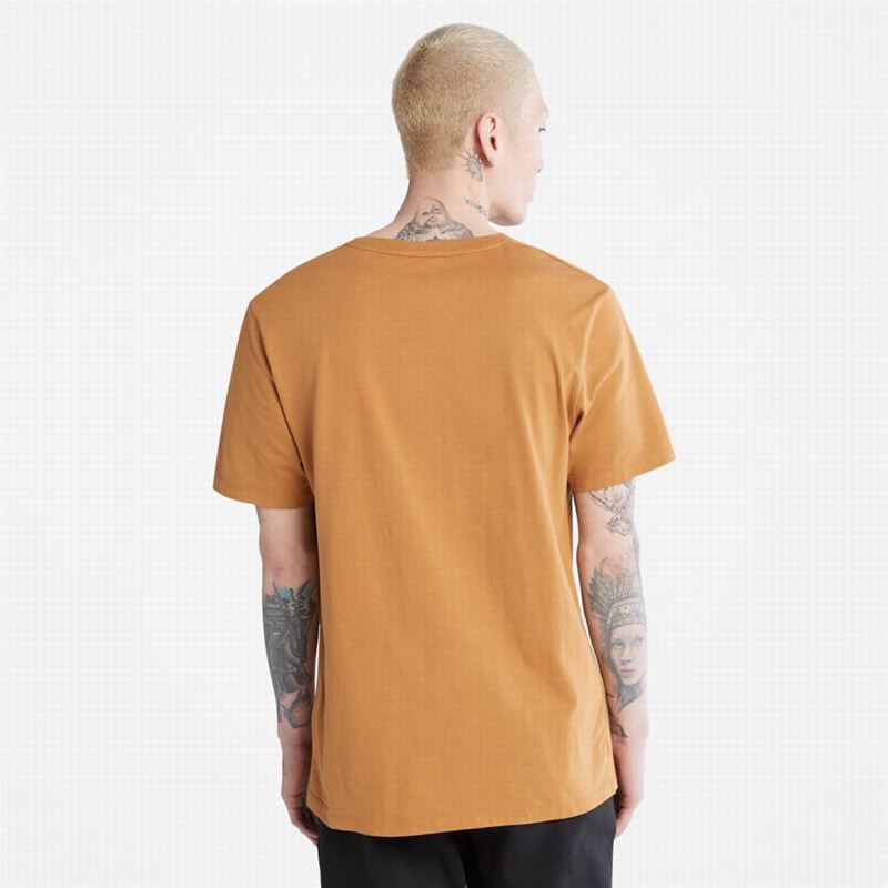 Timberland Organic Cotton Resort Majice Smeđe | 62572798