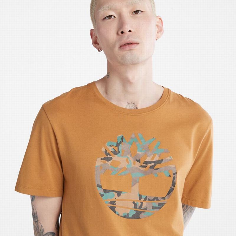 Timberland Organic Cotton Resort Majice Smeđe | 62572798