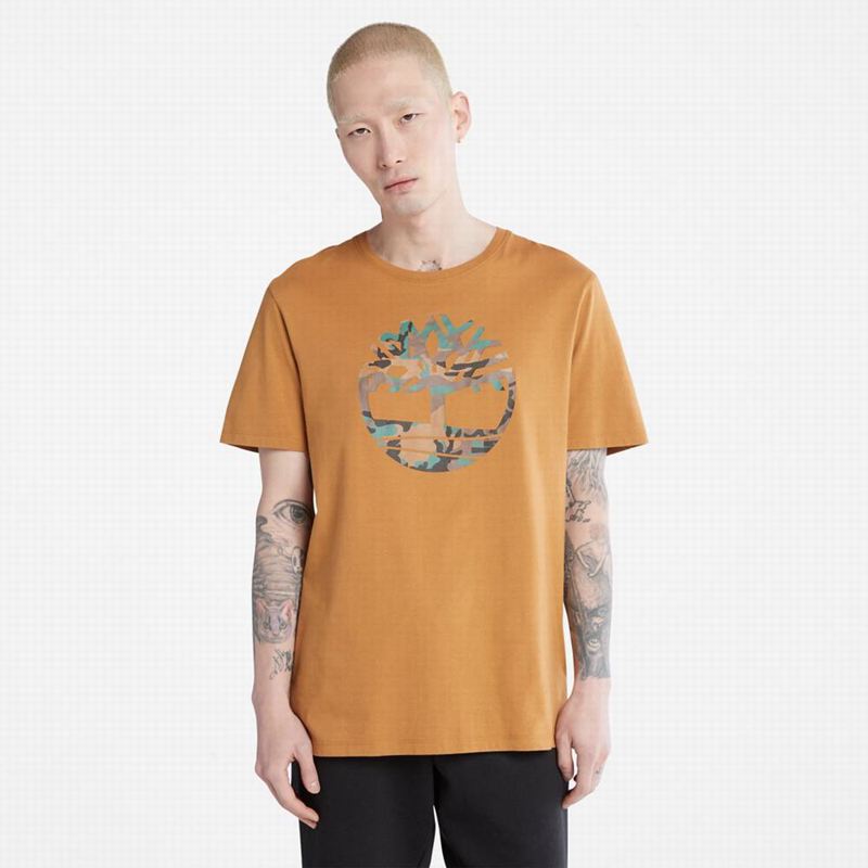 Timberland Organic Cotton Resort Majice Smeđe | 62572798