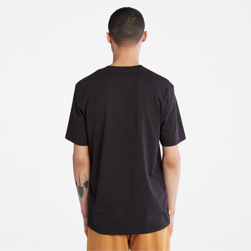 Timberland Organic Cotton Utility Majice Crne | 54346862