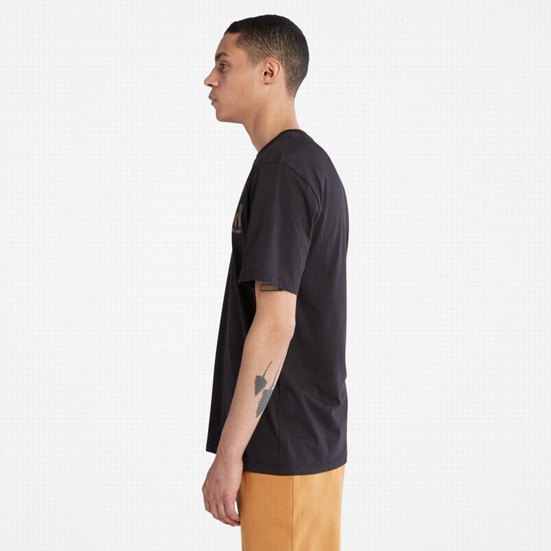 Timberland Organic Cotton Utility Majice Crne | 54346862