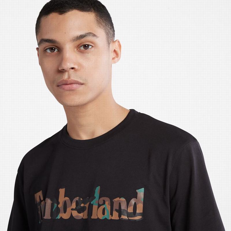 Timberland Organic Cotton Utility Majice Crne | 54346862