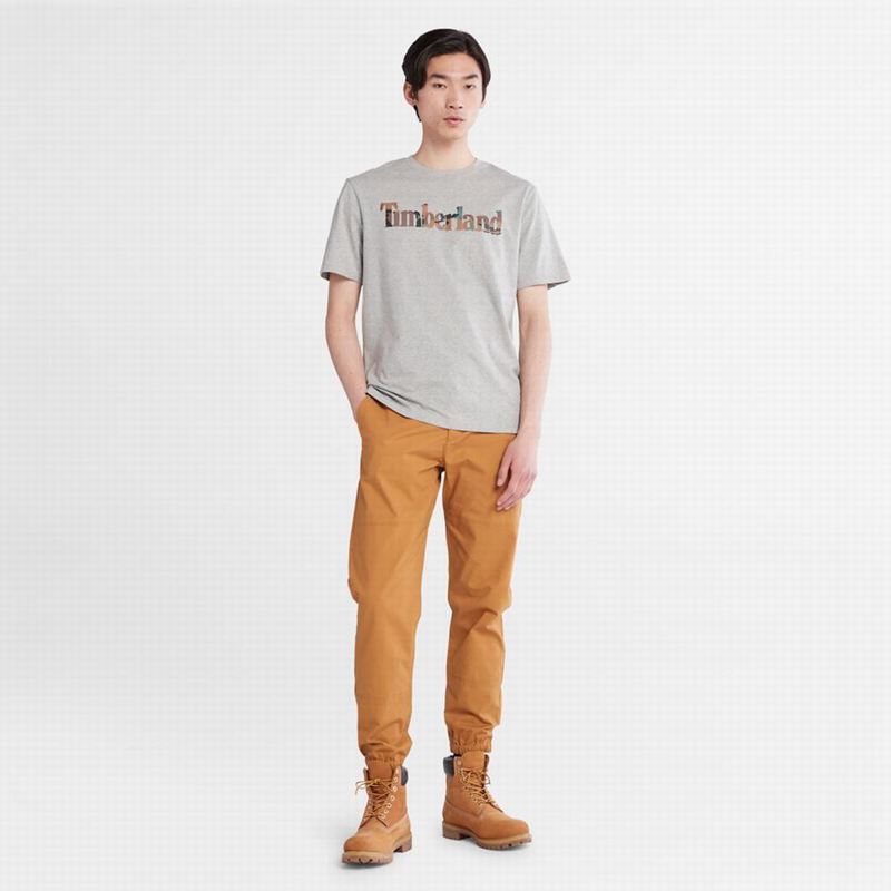 Timberland Organic Cotton Utility Majice Sive | 96559504