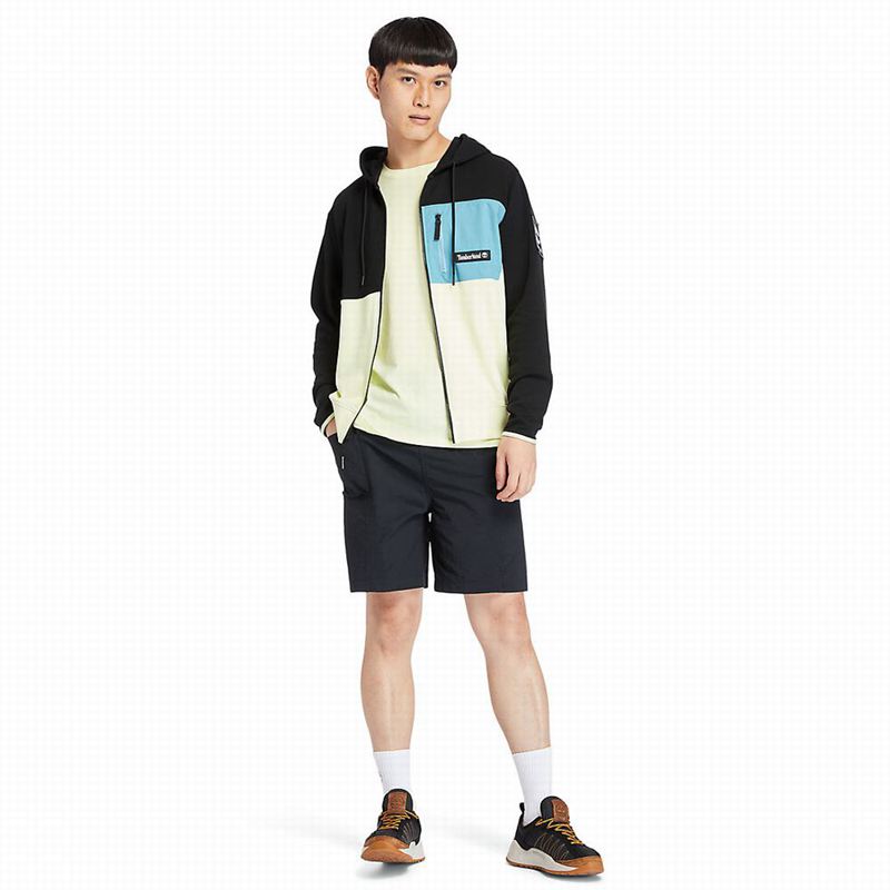 Timberland Outdoor Archive Full-zip Majica S Kapuljačom Crne | 80013900