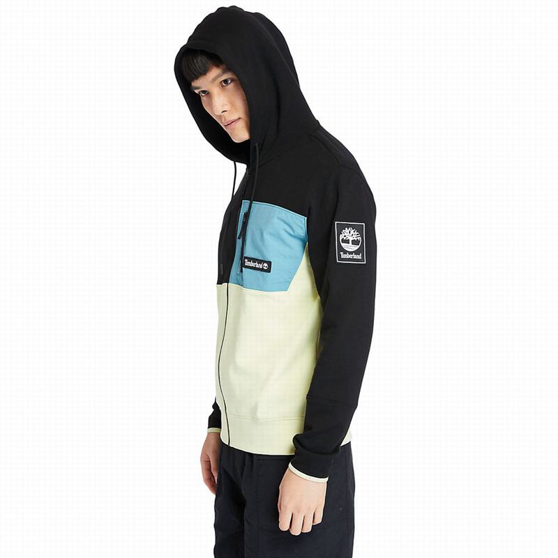 Timberland Outdoor Archive Full-zip Majica S Kapuljačom Crne | 80013900
