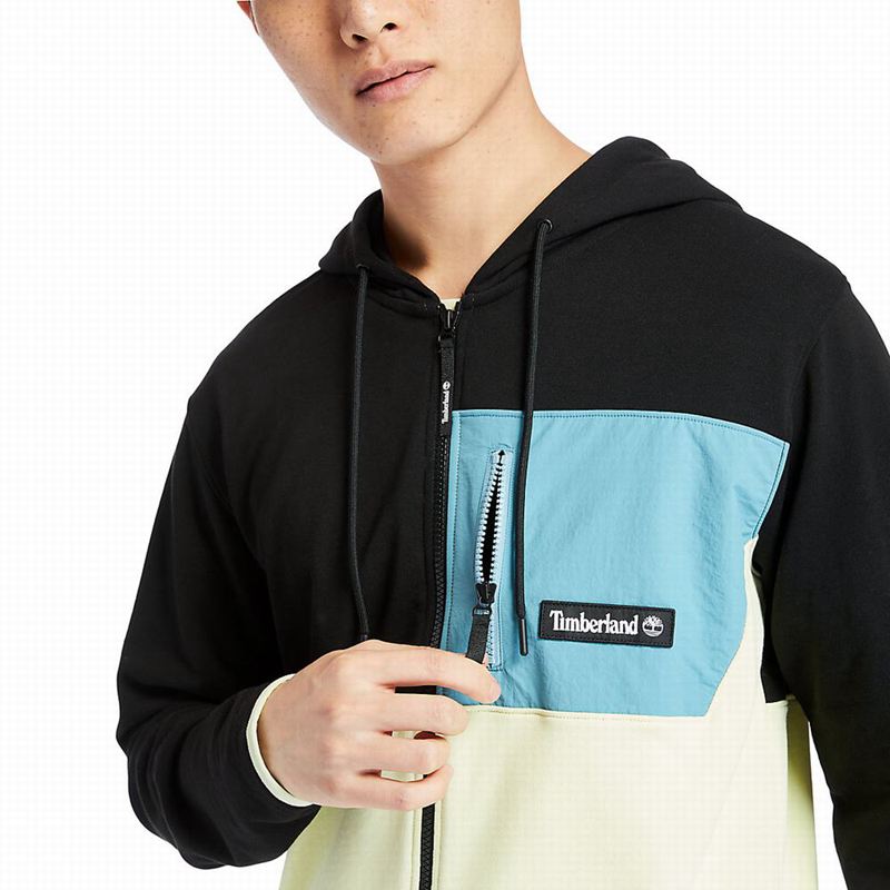 Timberland Outdoor Archive Full-zip Majica S Kapuljačom Crne | 80013900