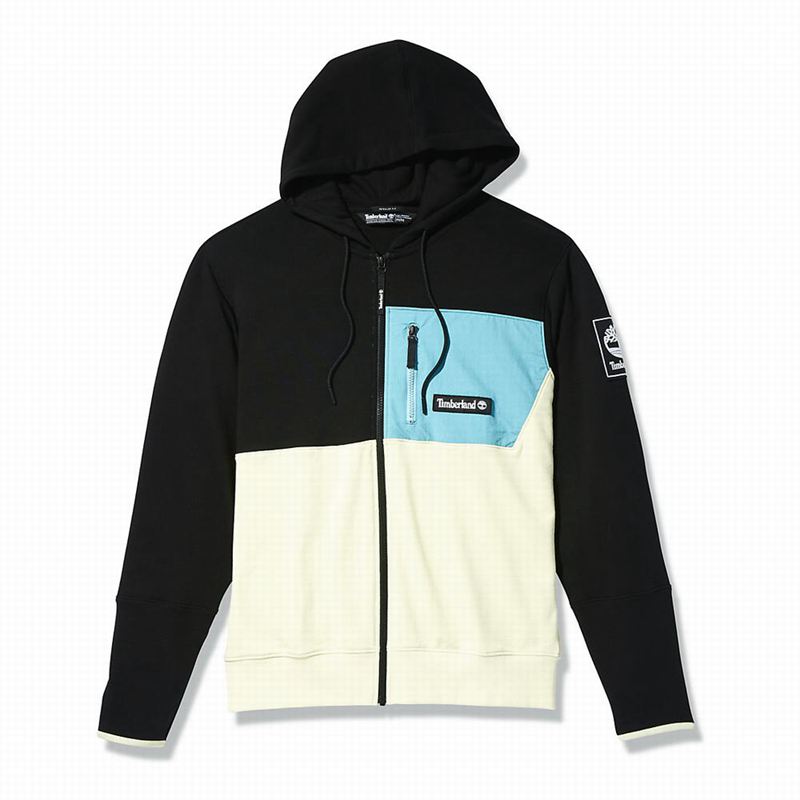Timberland Outdoor Archive Full-zip Majica S Kapuljačom Crne | 80013900