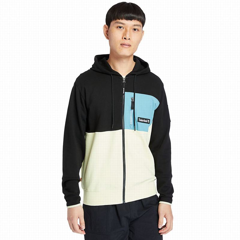 Timberland Outdoor Archive Full-zip Majica S Kapuljačom Crne | 80013900