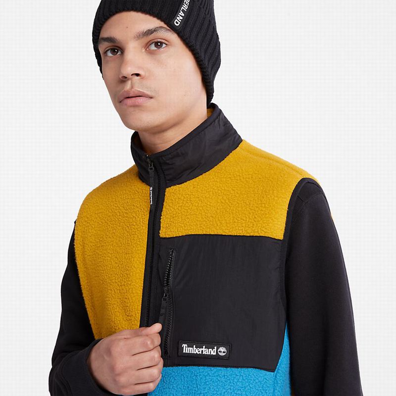 Timberland Outdoor Archive High-Pile Fleece Prsluk Žute | 2547731