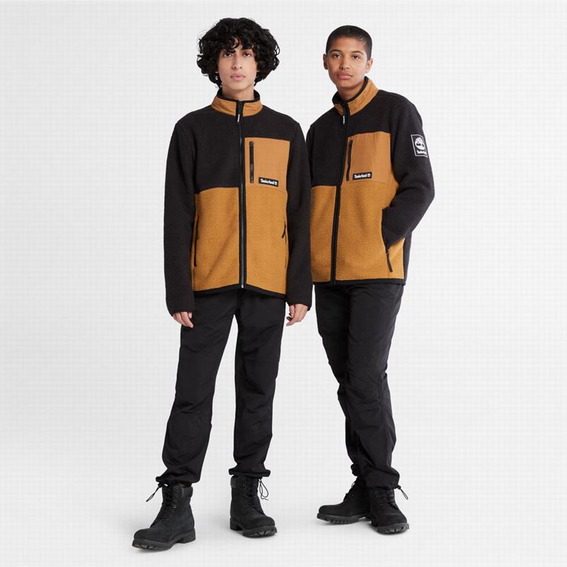 Timberland Outdoor Archive High-Pile Flis Jakne Crne | 31654244