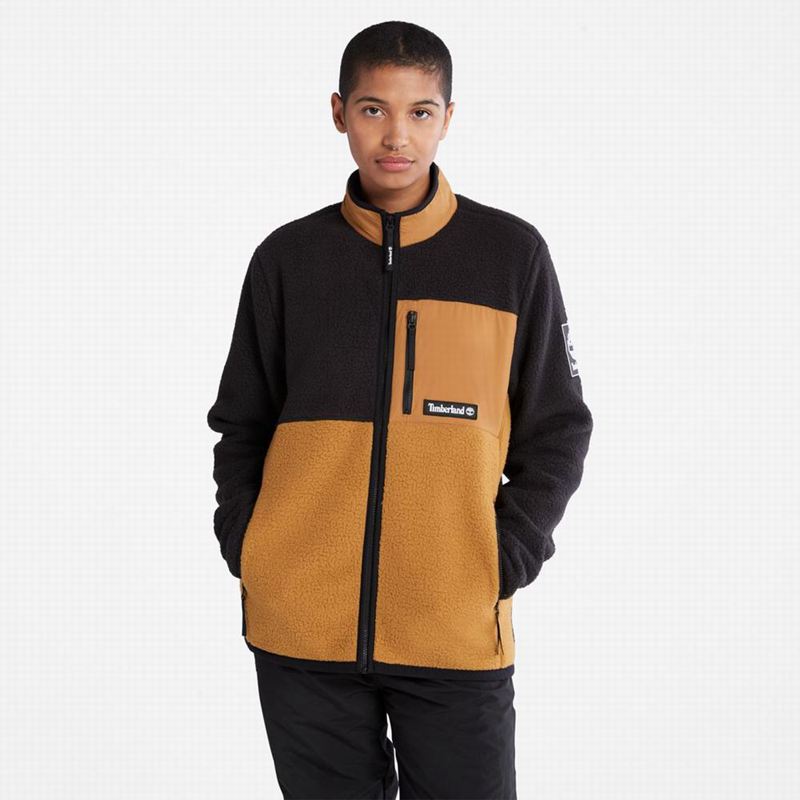 Timberland Outdoor Archive High-Pile Flis Jakne Crne | 31654244