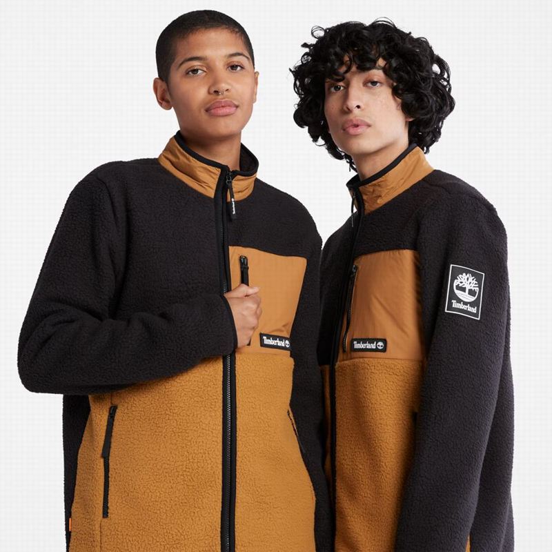 Timberland Outdoor Archive High-Pile Flis Jakne Crne | 31654244