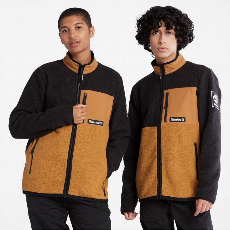 Timberland Outdoor Archive High-Pile Flis Jakne Crne | 31654244