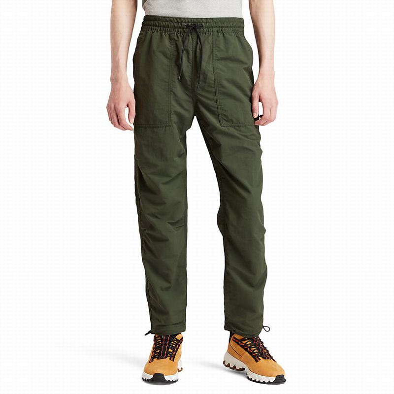 Timberland Outdoor Archive Jogger Hlače Maslinasto Zelene | 26320883