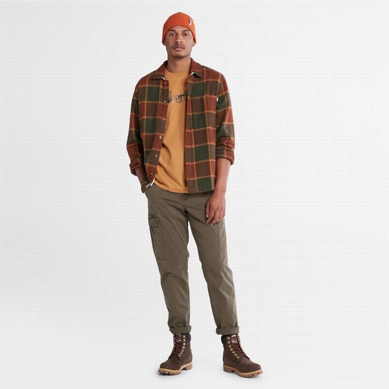 Timberland Outdoor Archive Majice Smeđe | 79593605