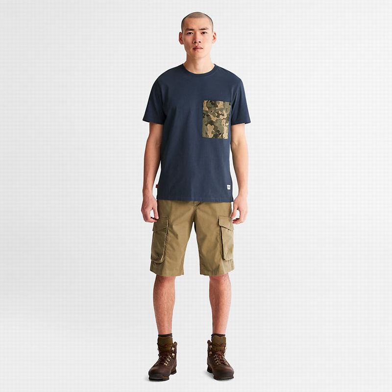 Timberland Outdoor Archive Majice Tamnoplave | 48132235