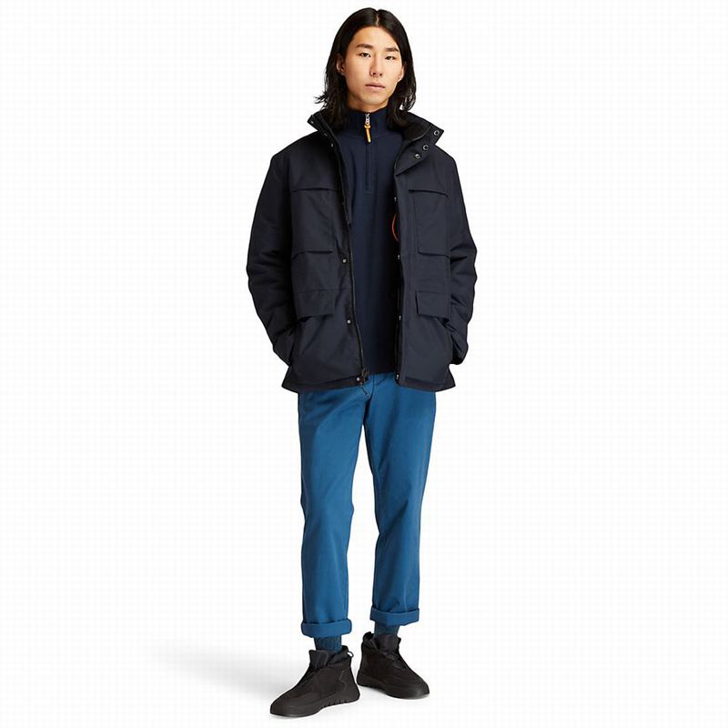 Timberland Outdoor Archive Water-Resistant Jakne Tamnoplave | 59981275