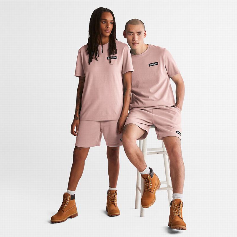 Timberland Outdoor Archived Graficke Majice Roze | 56674730