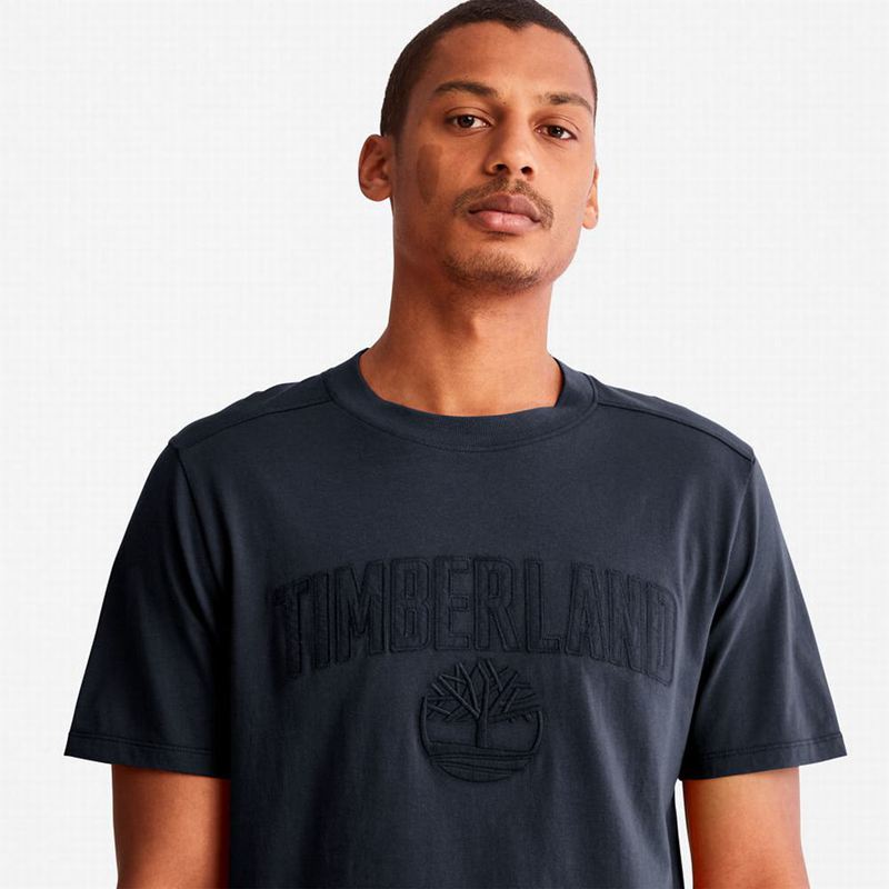 Timberland Outdoor Heritage Camo Logo Majice Tamnoplave | 10419535