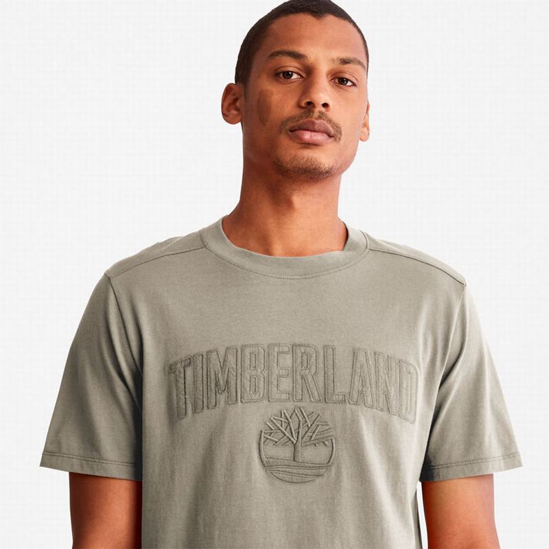 Timberland Outdoor Heritage Camo Logo Majice Sive | 35016042