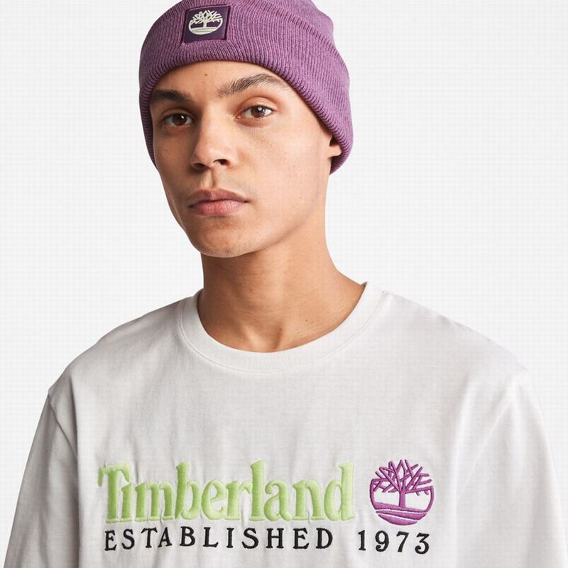 Timberland Outdoor Heritage Camo Tree-Logo Majice Bijele | 68933767