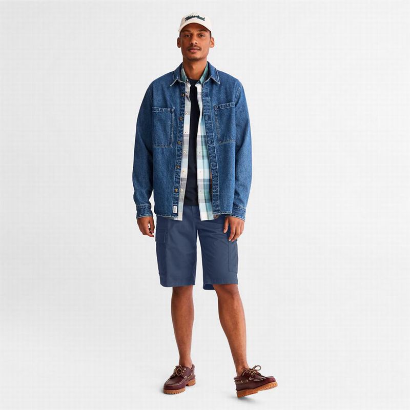 Timberland Outdoor Heritage Cargo Kratke Hlače Plave | 3124472