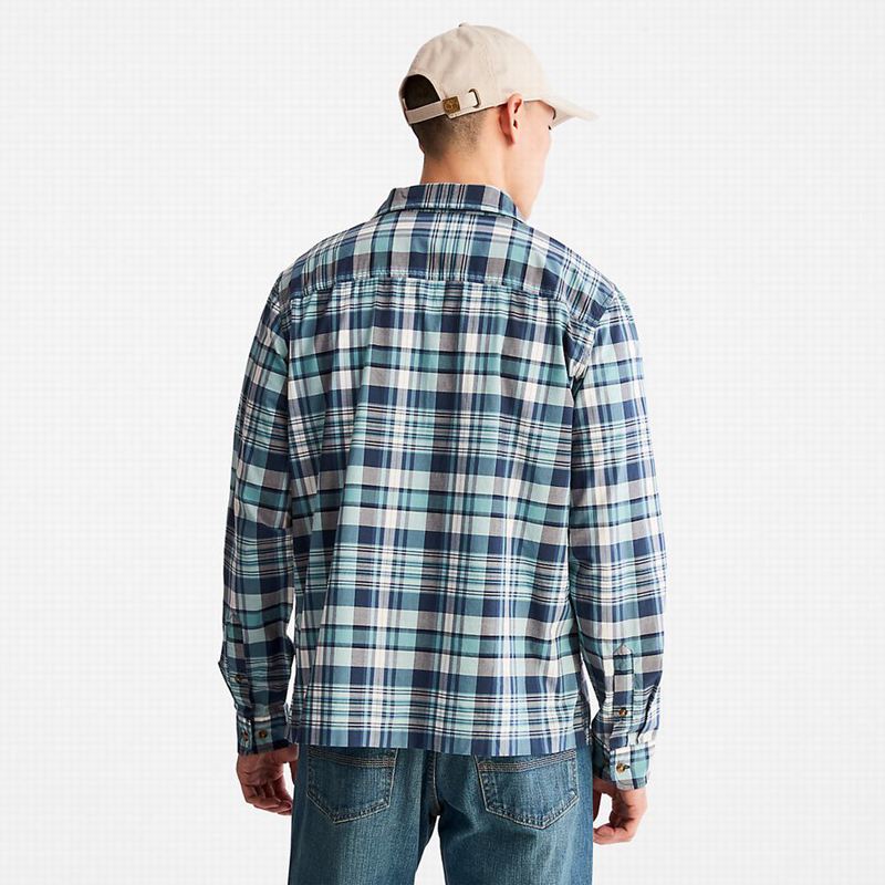 Timberland Outdoor Heritage Check Košulje Tamnoplave | 97020835
