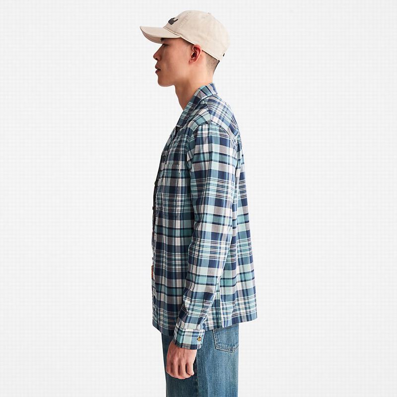 Timberland Outdoor Heritage Check Košulje Tamnoplave | 97020835