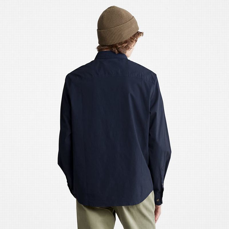 Timberland Outdoor Heritage Denim EK+ Overshirt Jakne Tamnoplave | 73995048